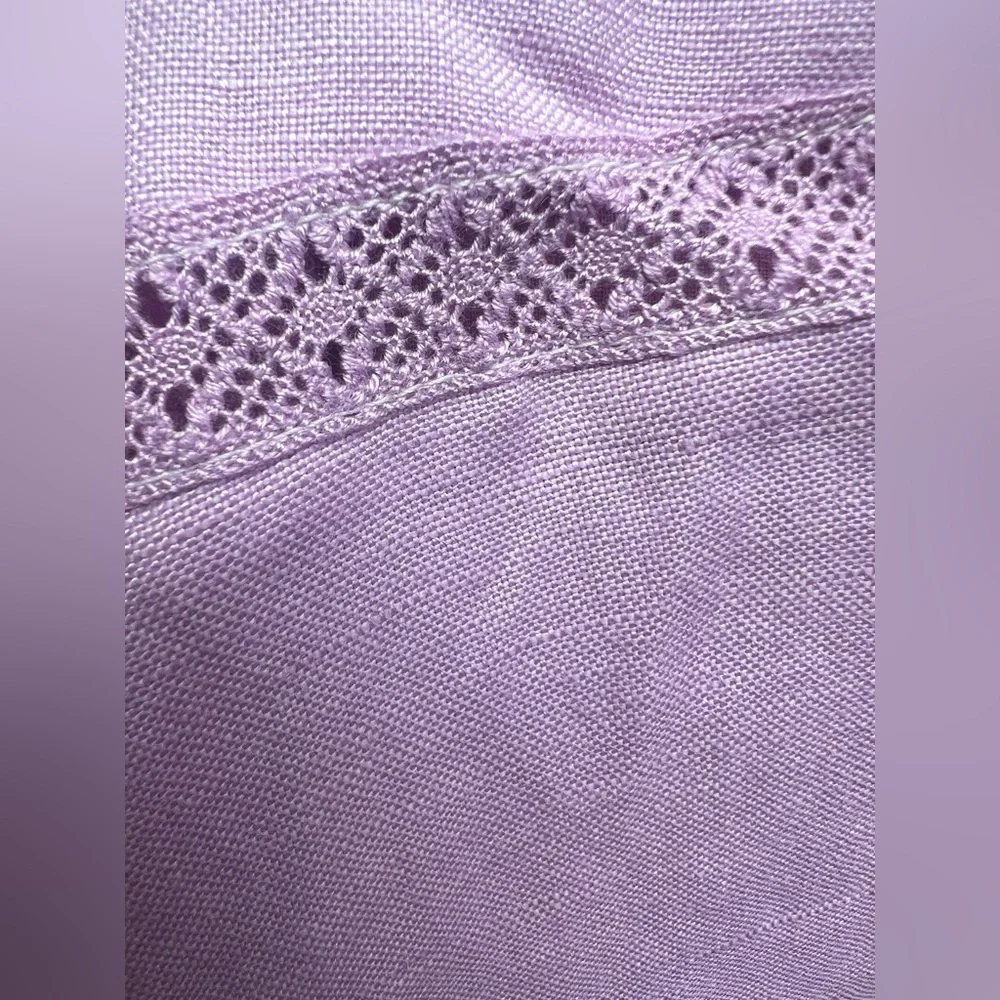 Lane Bryant- Light‎ purple, Linen Blend Skirt- New with tags, 22/24